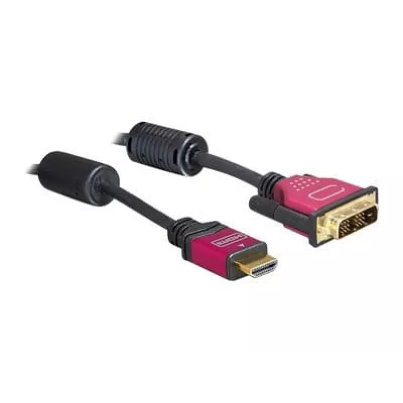 Kabel HDMI – DVI DeLOCK 84343 3,0 m męski / męski