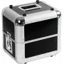 Flight case Roadinger Platten-Case ALU 50/50 rounded Czarny — aluminiowa walizka formatu 50×50, zaokrąglone narożniki