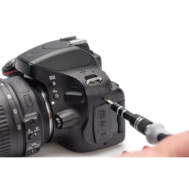Digitus Zestaw precyzyjnych wkrętaków mechanicznych 115-częściowy 98 bitów Security Torx Hex Phillips