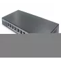 Przełącznik sieciowy Digitus 8-portowy Gigabit PoE, Desktop, L2 zarządzalny, 2 porty uplink, SFP, 86 W, af/at