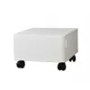 Szafka na papier / podstawa Kyocera CB-365W-B — podłogowa, drewniana, biała, szer. 380 × gł. 410 × wys. 250 mm