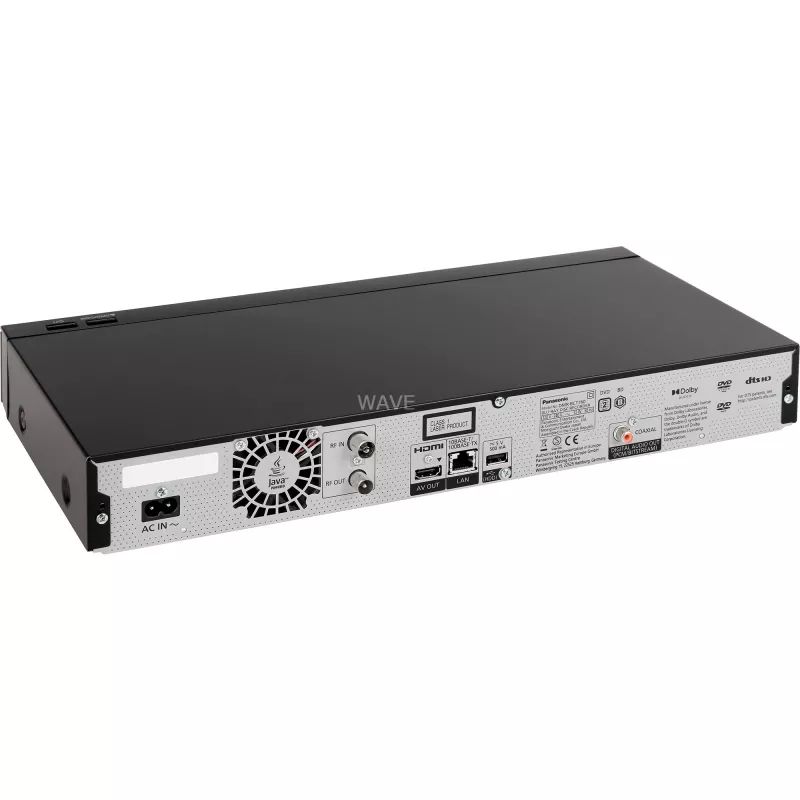 Panasonic DMR-BCT760 - rejestrator 3D Blu-ray z tunerem TV i dyskiem HDD - skalowanie w górę - Ethernet, Wi-Fi (DMR-BCT760AG)
