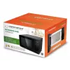 Kuchenka mikrofalowa solowa ESPERANZA EKO009 — 700 W, 20 L, wyświetlacz LED, sterowanie dotykowe, szklany talerz obrotowy 24,5 cm, czarna