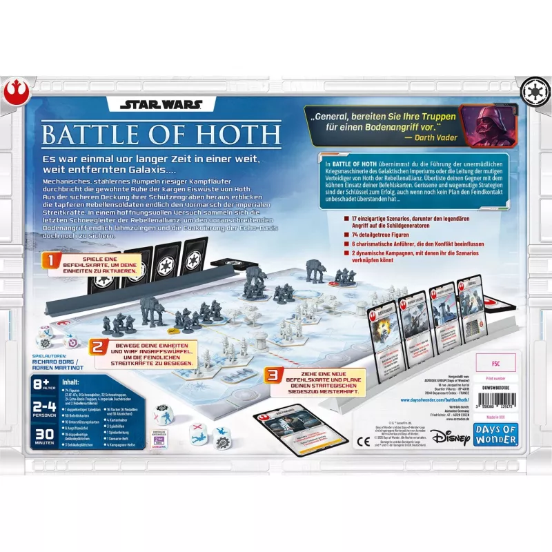 Star Wars: Battle of Hoth, gra planszowa