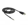 Kabel USB DeLOCK 1.5m USB2.0-A/5p Czarny