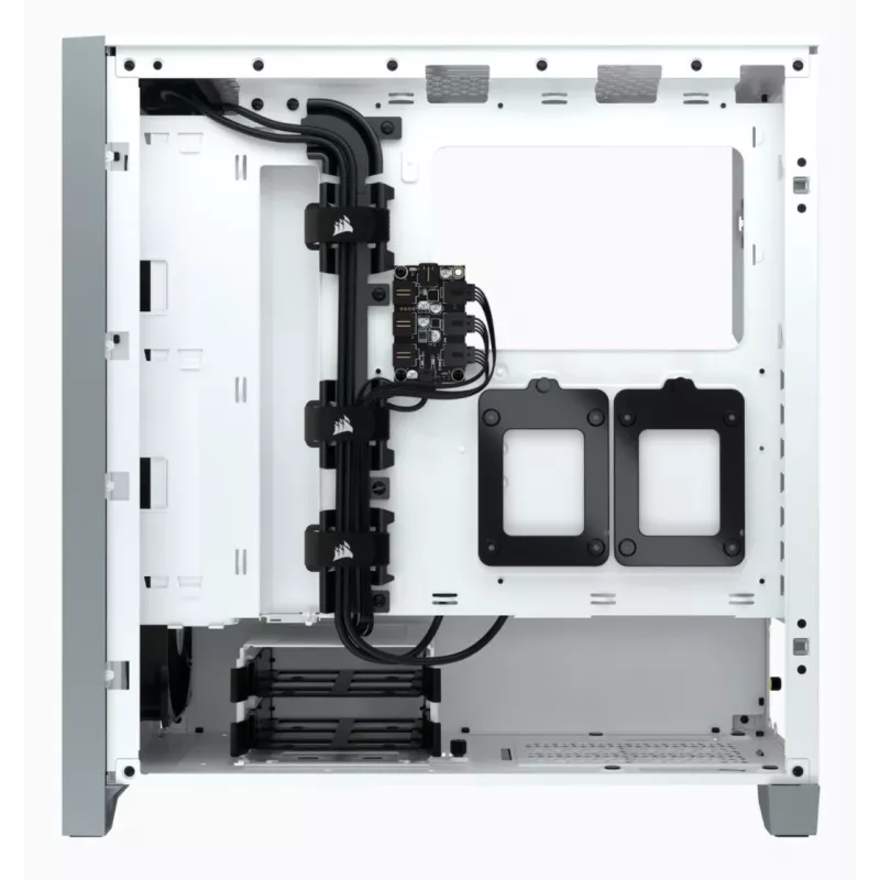 Corsair iCUE 4000X RGB Midi Tower Biały