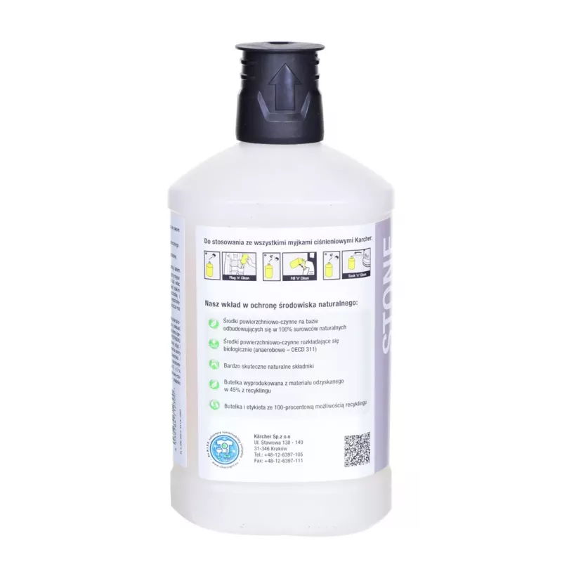 Uniwersalny środek czyszczący Karcher 6.295-765.0, 1000 ml, żrący