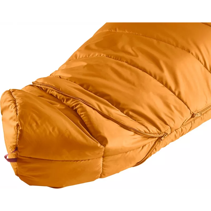 Śpiwór dziecięcy Deuter Starlight (130-170 cm) - maple-redwood