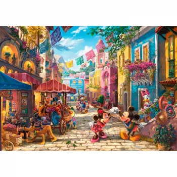 Disney, Mickey & Minnie in Mexico 6000 57397, Puzzle 6000 elementów