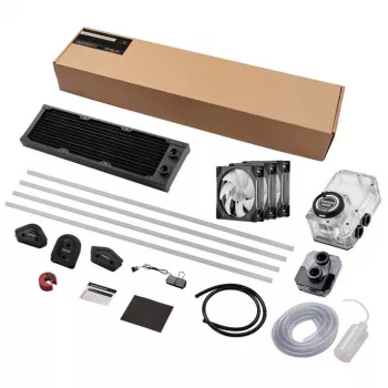 Zestaw chłodzenia cieczą Phanteks EZ-Fit 360 D30-Kit 12 cm czarny przezroczysty