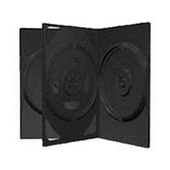 MediaRange 3er-DVD-Box Czarny- Pojemność: 3 CD, 3 DVD - 50 szt. - Czarny (BOX15)