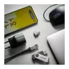 Intenso 3-pack USB Adapter USB-A -> USB-C C480C Aluminium