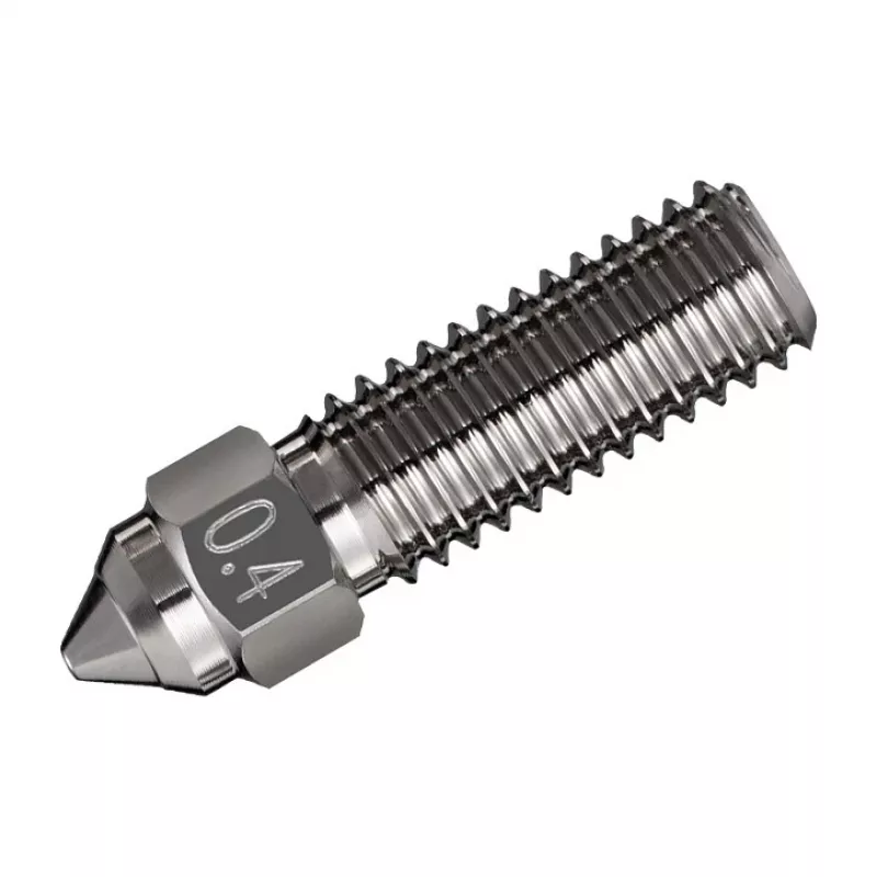 Zestaw wymiennych końcówek Creality 3D 4008030052 8 szt. czarny srebrny