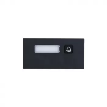 Moduł przycisku wywołania DAHUA VTO4202FB-MB1 — czarny, 1000 × 49,9 × 30,5 mm