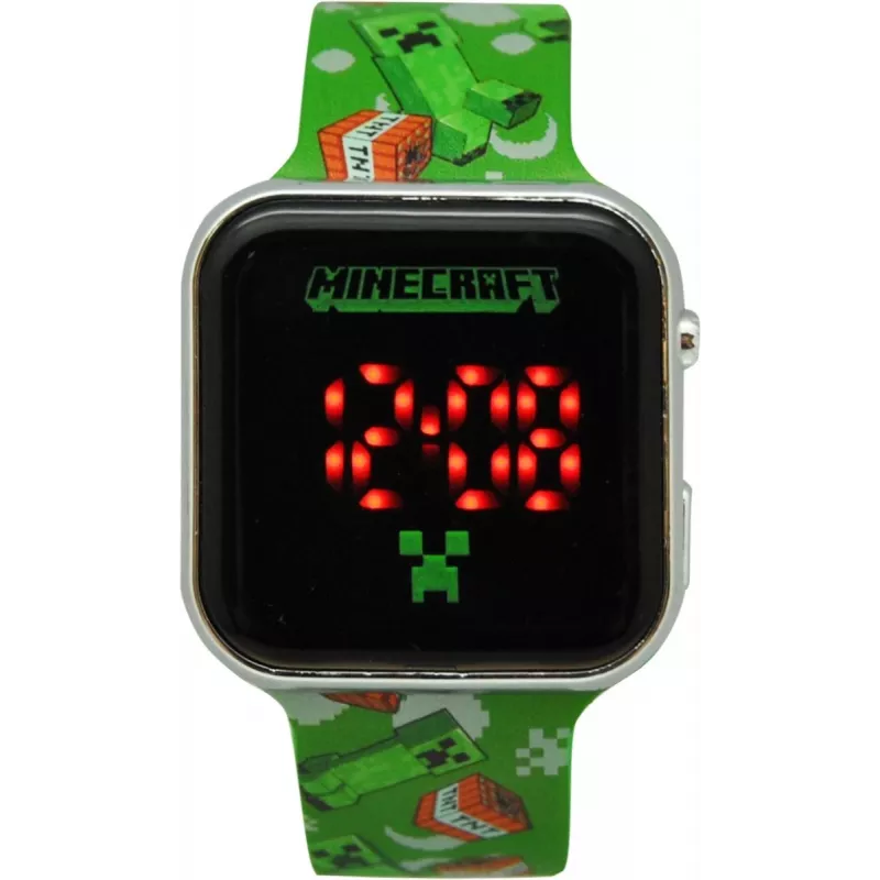 Zegarek cyfrowy dla dzieci Euroswan Minecraft LED model 065786
