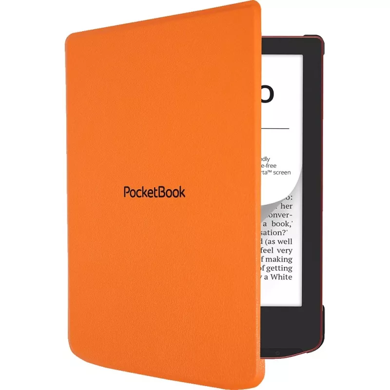 Etui typu folio do czytnika e‑booków 6 cali PocketBook Shell — pomarańczowe, 112×160×12,5 mm, 0,0765 kg