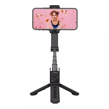 Stabilizator do smartfona Hohem iSteady Q Czarny 360° obrót w pan i roll