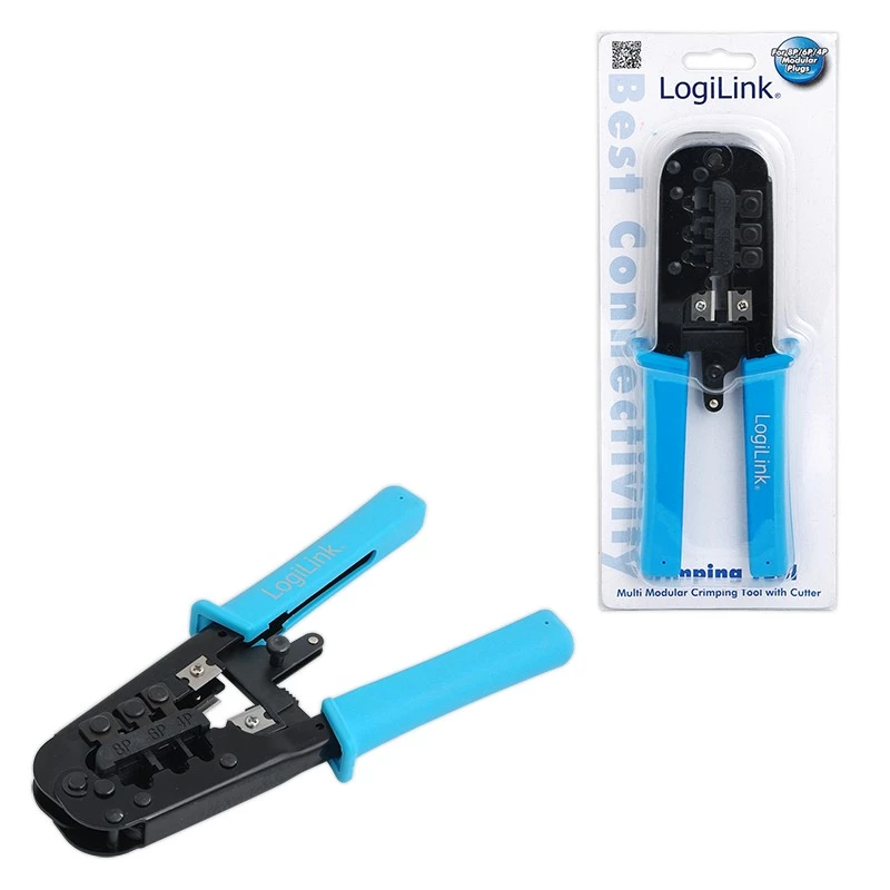 Stripper kabli LogiLink 8P8C WZ0019 czarny niebieski