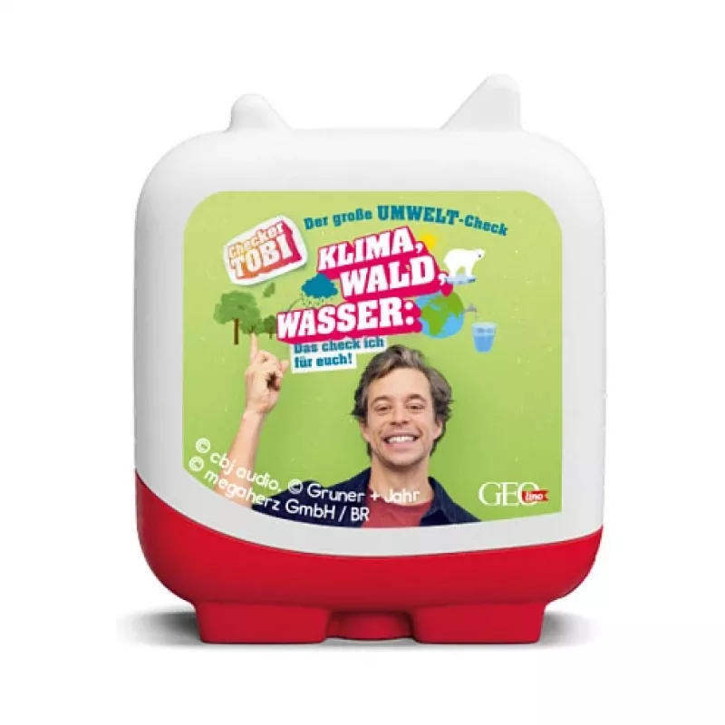 Clever Tonies: Zestaw Checker Tobi, Figurka do odtwarzania 4 Tonies