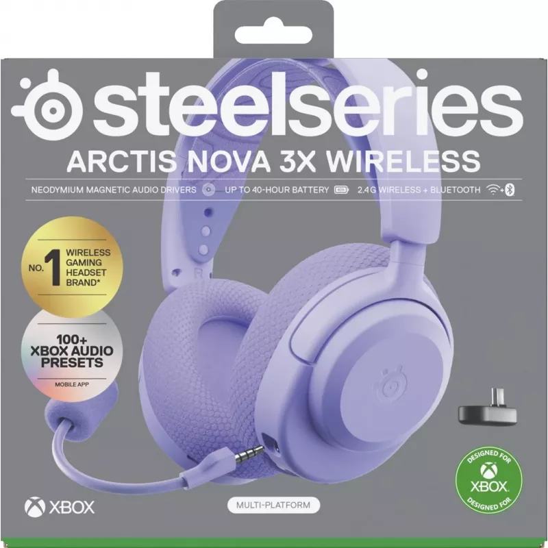 Zestaw słuchawkowy Steelseries Arctis Nova 3X Wireless