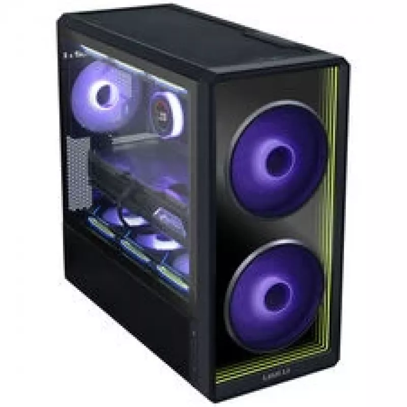 Lian Li LANCOOL 217 INF PC-Obudowa Bundle + 3x UNI FAN SL-INF 120 Reverse Blade Fan - czarny