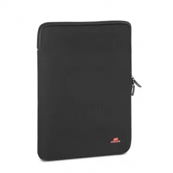 RIVACASE Antishock 5221 pokrowiec na MacBooka 13, pionowy, czarny, podwójne zamki