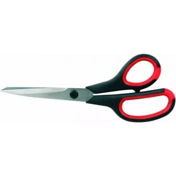 Nożyczki Cimco 120128 Universal prosty Cut czarno-czerwone