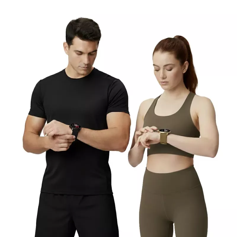 Smartwatch Stelio Activ GPS 46mm Srebrny STSWA101SR, GPS, koperta 46 mm