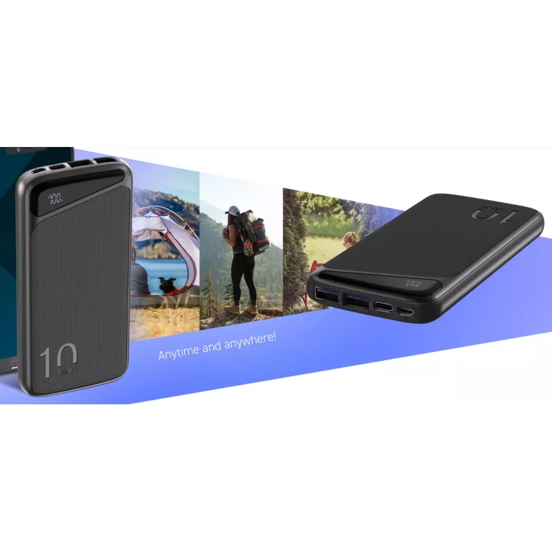 Przenośny powerbank Navitel PWR10 MX Czarny 10000 mAh