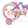 Rower dziecięcy 16 Paw Patrol fioletowy 1680 dla dziewczynki TOIMSA