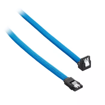 Kabel ModMesh SATA 3 pod kątem prostym 30 cm - jasnoniebieski - kabel - cyfrowy/danych (CM-CAB-RSAT-N30KLB-R)