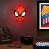 Lampa stołowa Paladone Spiderman Mask Light — tematyczna lampka w kształcie maski Spider-Mana, zasilana przez USB LED, kompaktowa lampka nocna
