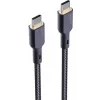 AUKEY CB-KCC101 Kabel nylonowy USB C - USB C 1m