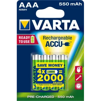 Akumulator Varta Ready2Use HR03 AAA 4 szt.