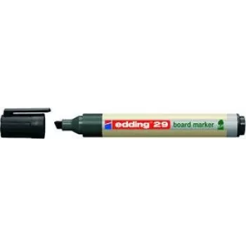 Marker Edding 29 Końcówka dłutowa Czarny