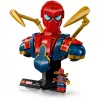 LEGO Marvel popiersie kolekcjonerskie Iron Spider-Man 76326, 379 elementów, model ekspozycyjny 18+, 170×200×110 mm
