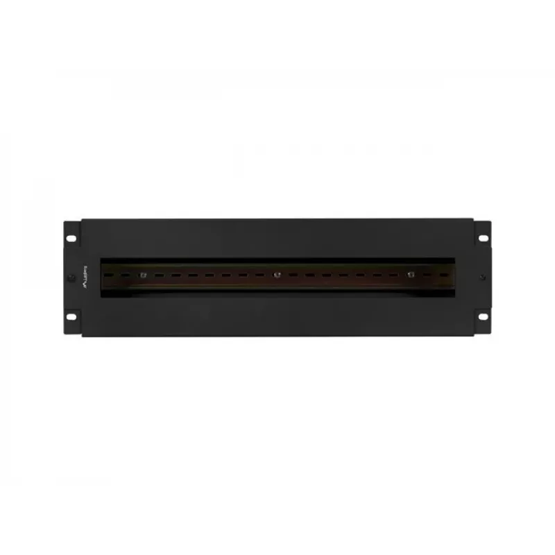 Panel zarządzania kablami Lanberg AK-VDP103-B stalowy czarny 482,5 mm