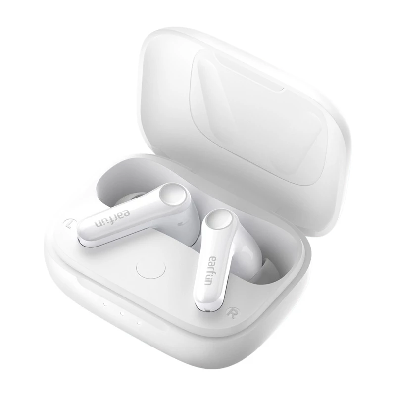 Bezprzewodowe słuchawki TWS Earfun Air Pro 4 z ANC, wykończenie perłowe