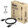Kabel CLUB3D DisplayPort 2.1 Dwukierunkowy z certyfikatem VESA DP80 4K240Hz, 8K60Hz lub 10K30Hz M/M 1,2m/3,94ft