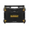 Przenośne radio DeWalt DWST1-81078-QW — cyfrowy tuner AM/FM, wyświetlacz LED, 4 głośniki, zasilanie AC/DC, port USB, wyjście AUX