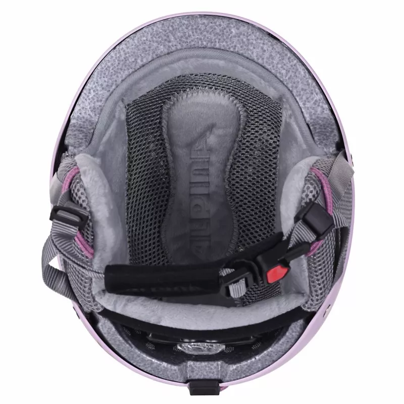 KASK NARCIARSKI ALPINA ZUPO (JASNO-RÓŻOWY matowy, 51-55 NOWY 2021)