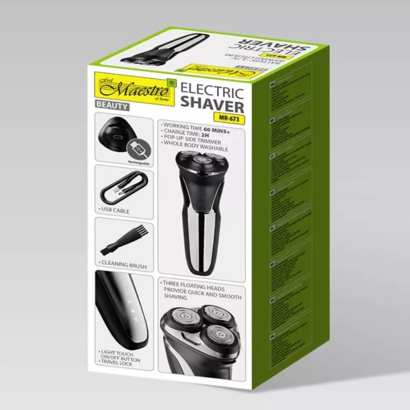 Golarka elektryczna MAESTRO MR-673 USB