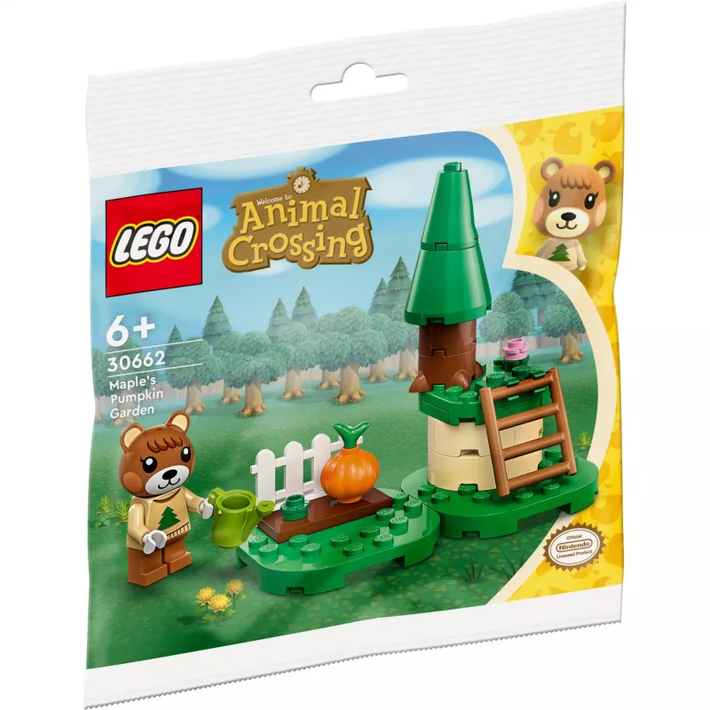 30662 Animal Crossing Monas Pumpkin Garden, Konstrukcyjna zabawka w woreczku