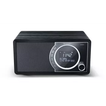 Sharp DR-450 Radio cyfrowe - czarny, osobiste, cyfrowe, DAB, DAB+, FM, 87,5 - 108 MHz, 174,928 - 239,2 MHz, 3 W