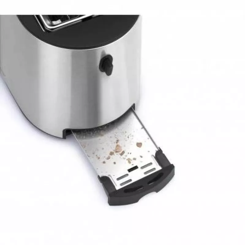 Toster WMF Bueno Pro 6 — 2-kromkowy, 870 W, srebrno-czarny