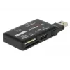 Czytnik kart DeLOCK SuperSpeed USB CF SD Micro SD MS M2 xD 5 Gb/s