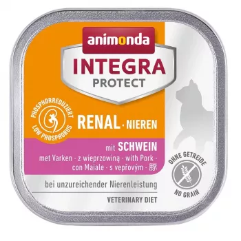 Mokra karma dla kota animonda Integra Protect Mature Pork Grain Free 100 g — wsparcie nerek, dla dorosłych kotów