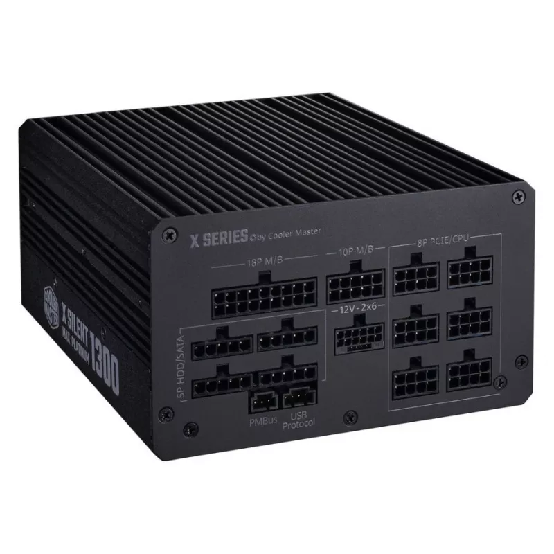 Zasilacz Cooler Master X Silent MAX Platinum 1300W – ATX PSU, 1300W, sprawność Platinum
