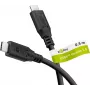 Goobay USB-C -Cable USB4 100 W 20 Gbit/s Power Delivery 0,5 m - -Wtyczka> (74194)