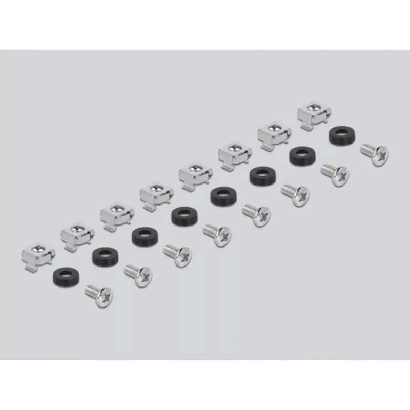 Delock - szuflada rack - Czarny - 1U - 48.3 cm (19)